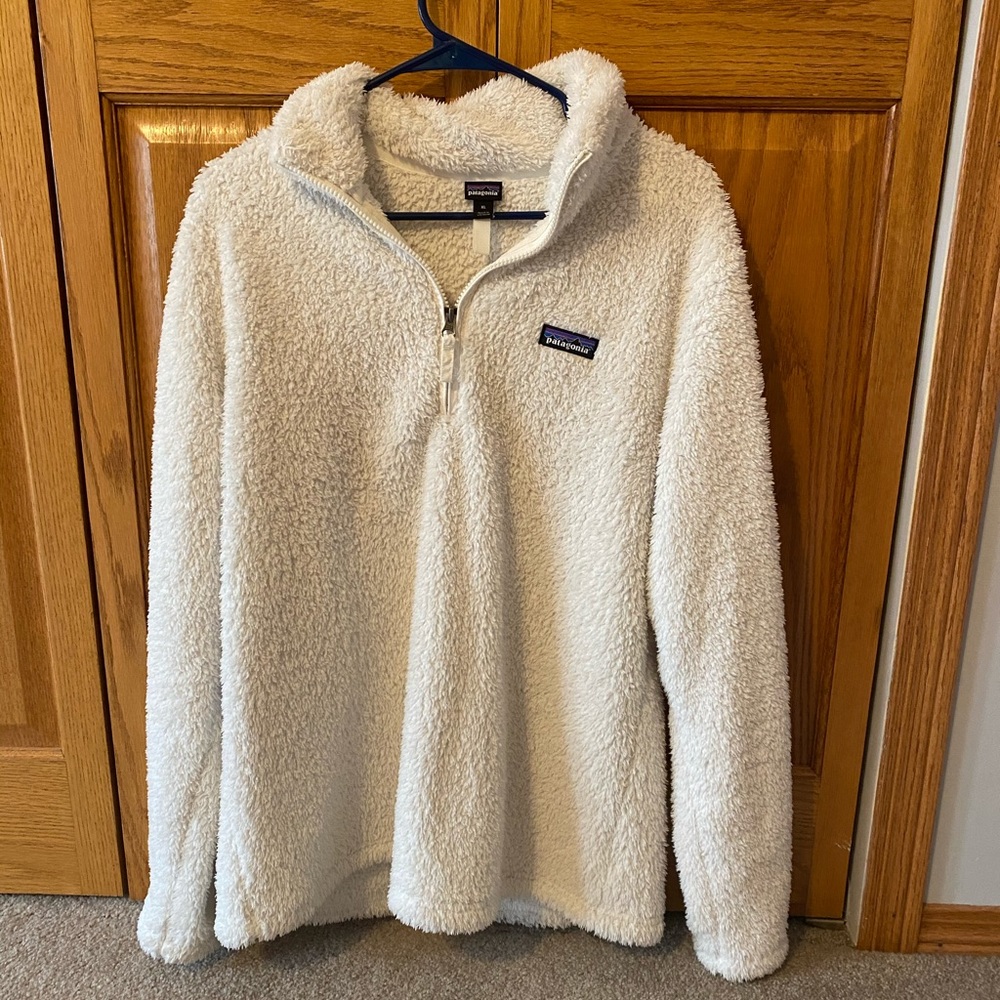 Patagonia Los Gatos 1/4 Zip fleece white